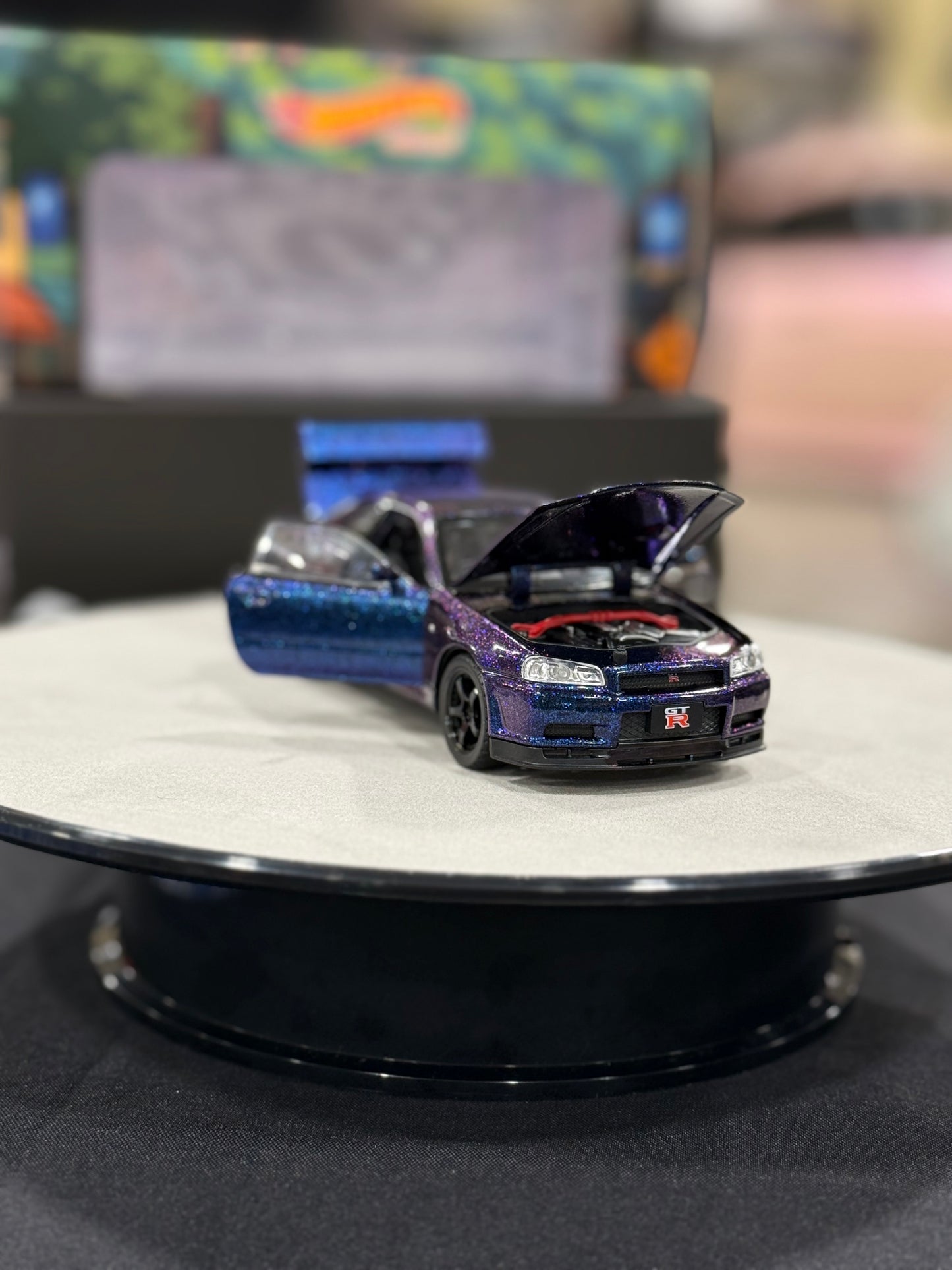 1:32 Nissan R34 GTR         Slammedenuff Gatlinburg model car collab