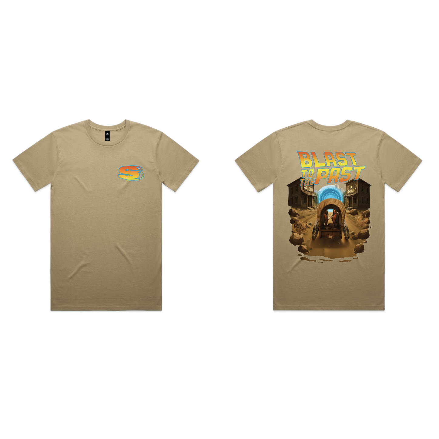 Blast to the Past Wild West T-shirt