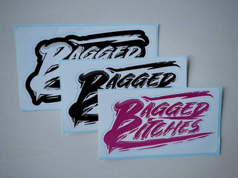 Bagged Bitches Sticker 5.5 X 3inch