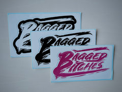 Bagged Bitches Sticker 5.5 X 3inch