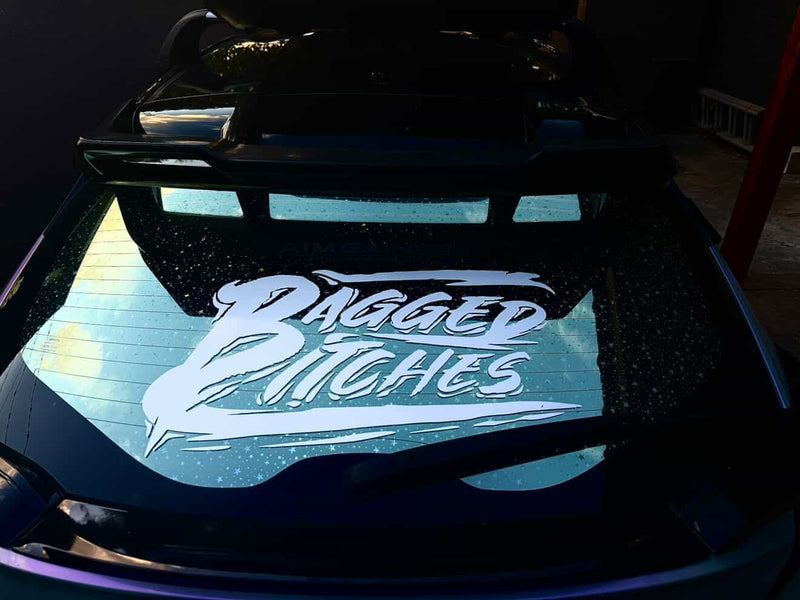 Bagged Bitches banner 23 X 21in