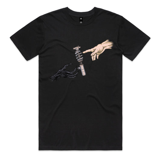 "Hands of God" Coilover T-shirt