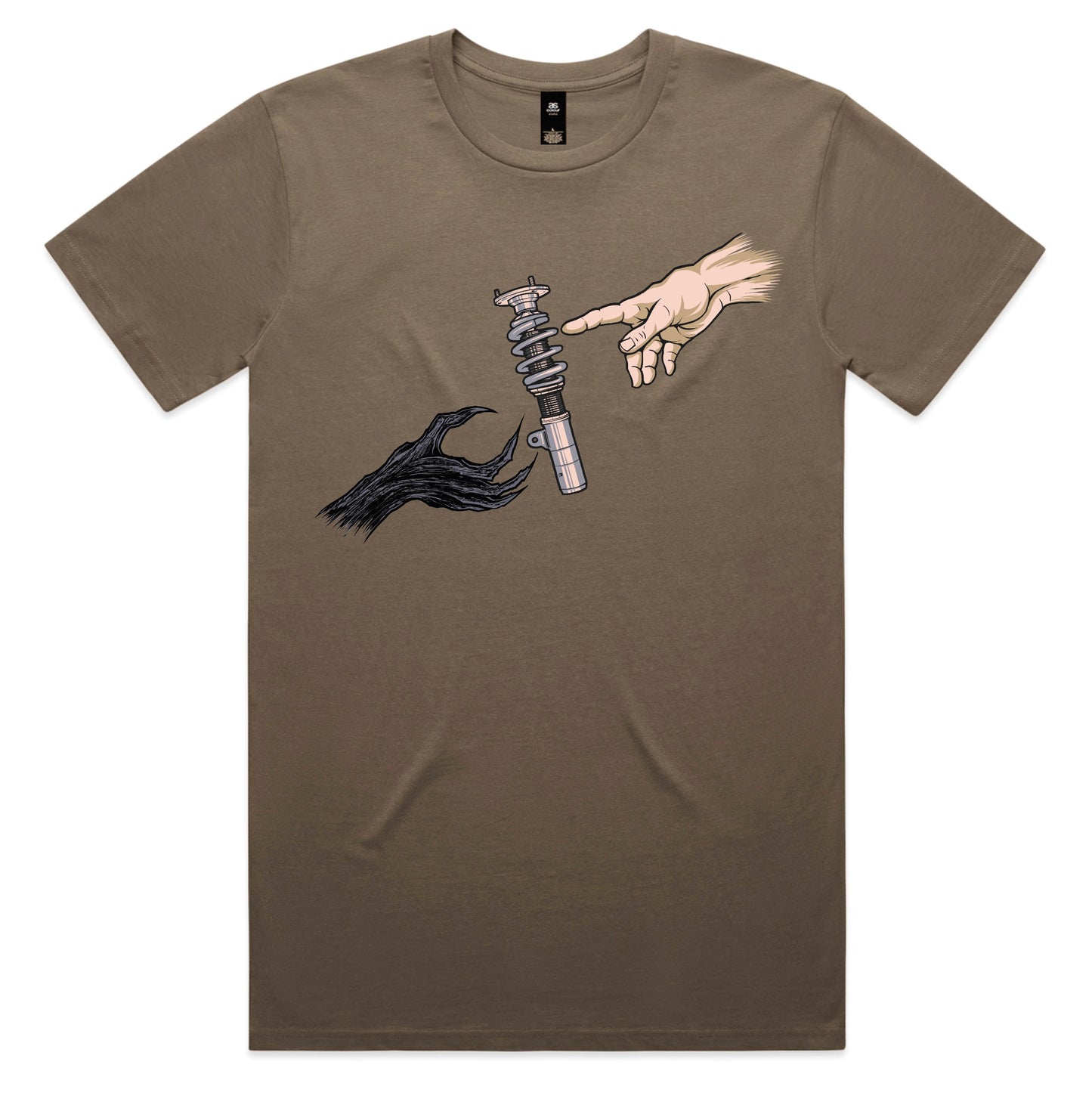 "Hands of God" Coilover T-shirt